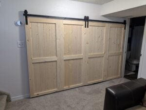 Custom Barn Door Installation in Westminster
